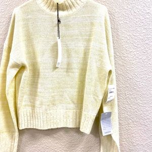 Mock Neck Knit Sweater